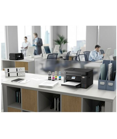 Многофункциональные устройства: Принтер фабрика печати Epson L6290 А4, 4 цв., копир/принтер/сканер, лоток 250л, 4800x1200 dpi, ADF, Duplex, Ethernet, USB, WiFi [C11CJ60406 / C11CJ60505] фотографии