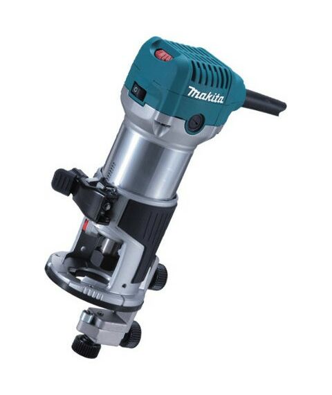 Фрезеры: Фрезер кромочный Makita RT0700C 710Вт, 30000об/мин, цанга 8мм, 3кг фотографии