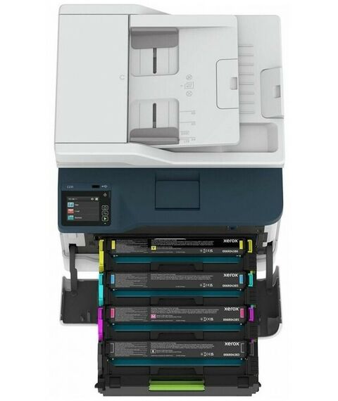 Многофункциональные устройства: Многофункциональное устройство XEROX C235 A4, 22стр/мин, 512Mb, 600dpi, лазерное МФУ, факс, ADF, USB2.0, WiFi,  сетевой, двуст.печать [С235V/DNI] фотографии