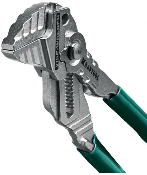 Столярно-слесарный инструмент: Клещи переставные-гаечный ключ KRAFTOOL 180 мм Vise-Wrench [22063] фотографии