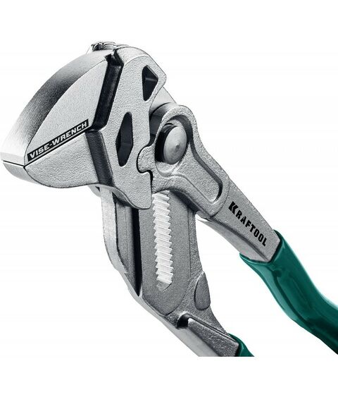 Столярно-слесарный инструмент: Клещи переставные-гаечный ключ KRAFTOOL 250 мм Vise-Wrench [22065] фотографии