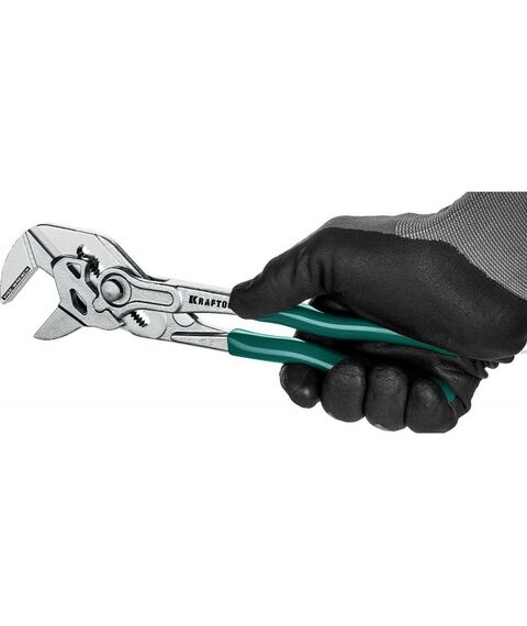 Столярно-слесарный инструмент: Клещи переставные-гаечный ключ KRAFTOOL 250 мм Vise-Wrench [22065] фотографии