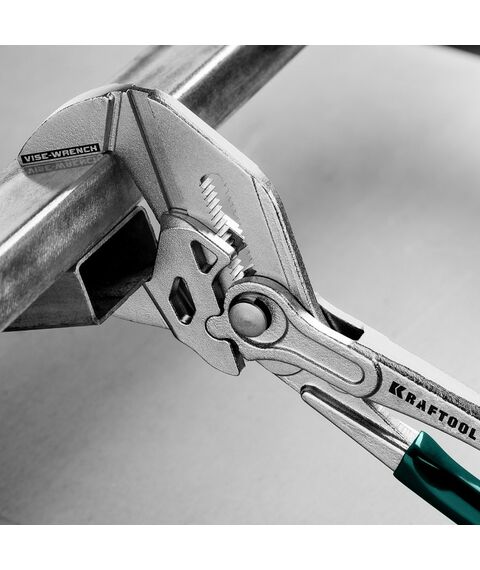 Столярно-слесарный инструмент: Клещи переставные-гаечный ключ KRAFTOOL 250 мм Vise-Wrench [22065] фотографии