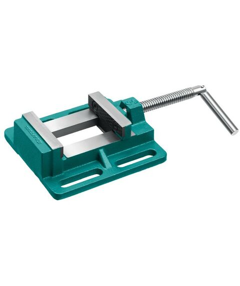 Тиски, струбцины, наковальни, верстаки: Станочные сверлильные тиски KRAFTOOL 75 мм [32715-75] фотографии