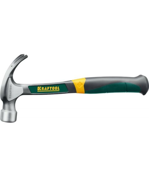 Молотки: Молоток-гвоздодёр KRAFTOOL THOR 560 г цельнокованый столярный [20270] фотографии