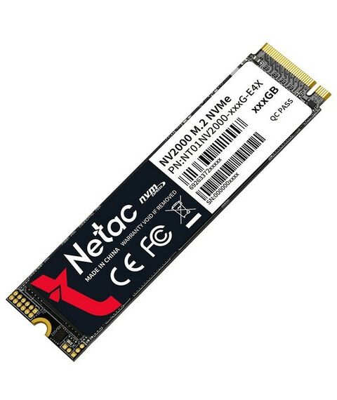 SSD-накопители: SSD-накопитель Netac 256 Gb NV2000 M.2 2280 M [NT01NV2000-256-E4X] фотографии