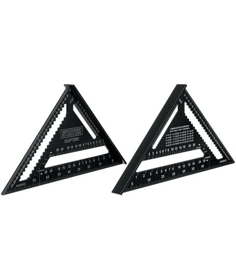 Угломеры, уклономеры: Универсальный кровельный угольник STAYER 305 мм 5-в-1 [34306-30] фотографии