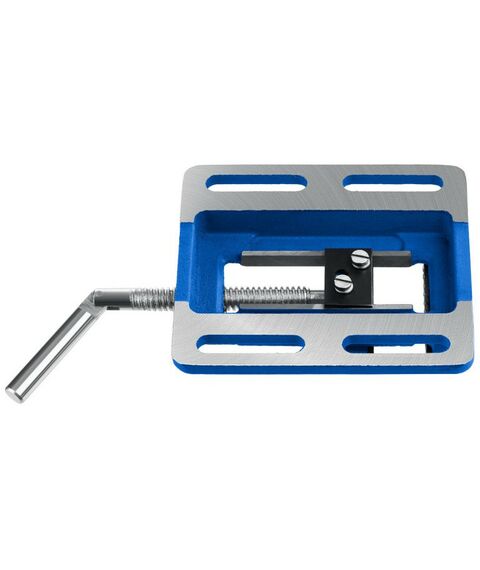 Тиски, струбцины, наковальни, верстаки: Станочные сверлильные тиски Зубр 75 мм [32721-75] фотографии