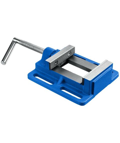 Тиски, струбцины, наковальни, верстаки: Станочные сверлильные тиски Зубр 75 мм [32721-75] фотографии