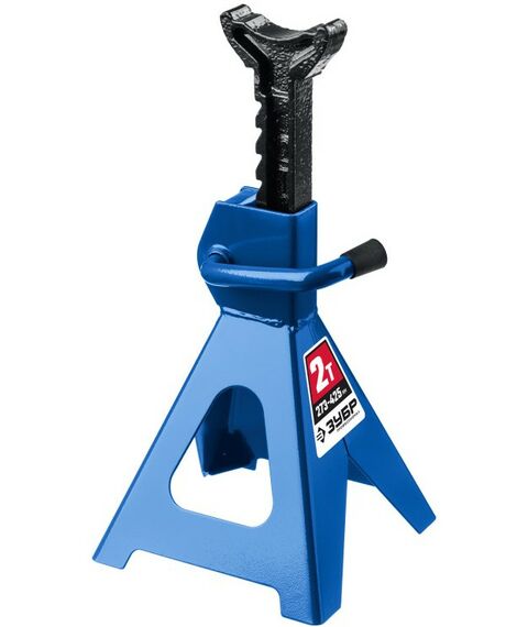 Домкраты: Усиленная страховочная подставка Зубр Профессионал 2т 273-425 мм [43065-2] фотографии