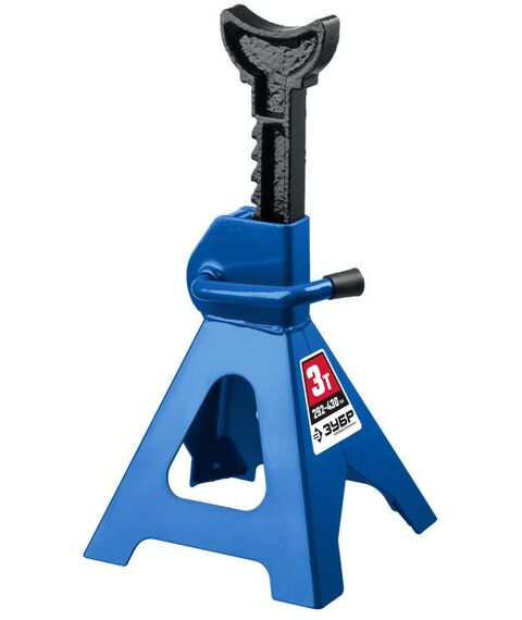 Домкраты: Усиленная страховочная подставка Зубр Профессионал 3т 292-430 мм [43065-3] фотографии