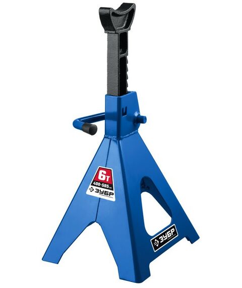 Домкраты: Подставка страховочная усиленная Зубр Профессионал 6т 400-585мм [43065-6] фотографии