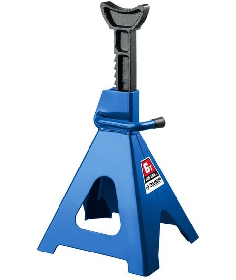 Домкраты: Подставка страховочная усиленная Зубр Профессионал 6т 400-585мм [43065-6] фотографии