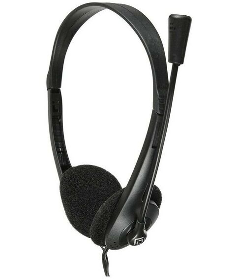 Наушники и гарнитуры: Наушники с микрофоном Oklick HS-M143VB Black шнур 1.8м [614036] фотографии