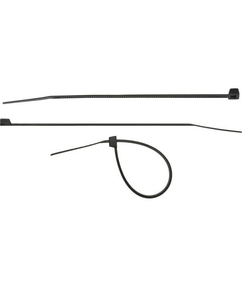 Электромонтажный крепеж: Хомуты-стяжки ХС-Ч СИБИН 9.0 х 760 мм черные, нейлон, 50 шт [3788-90-760] фотографии