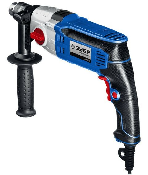 Дрели и шуруповерты: Безударная дрель Зубр Профессионал Д-П900-2 900 Вт, 13 мм, 2-скоростная, мет. корпус [Д-П900-2] фотографии