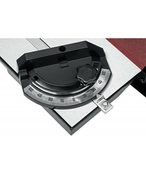 Обрабатывающие станки: Тарельчато - ленточный шлифовальный станок Зубр СШЛ-550 d 150 мм, 100 х 914 мм лента, 550 Вт фотографии