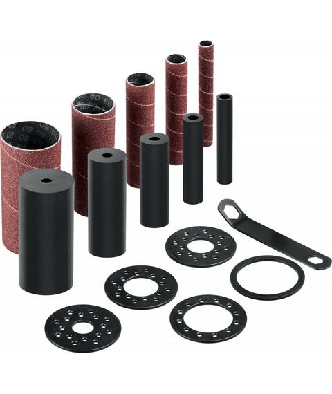 Обрабатывающие станки: Осцилляционный шпиндельный шлифовальный станок Зубр СШО-650Л d 13, 19, 26, 38, 51 x 115, 650 Вт фотографии