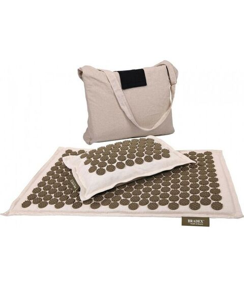 Массаж, спа, стоунтерапия: Набор акупунктурный Bradex Нирвана бежевый, премиум-серия [KZ 0581] фотографии