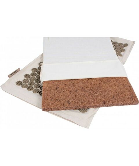 Массаж, спа, стоунтерапия: Набор акупунктурный Bradex Нирвана бежевый, премиум-серия [KZ 0581] фотографии