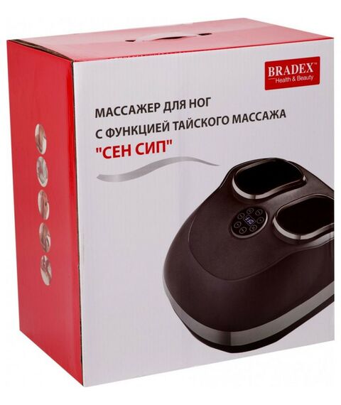 Массажеры: Массажер для ног с функцией тайского массажа Bradex Сен Сип [KZ 0569] фотографии