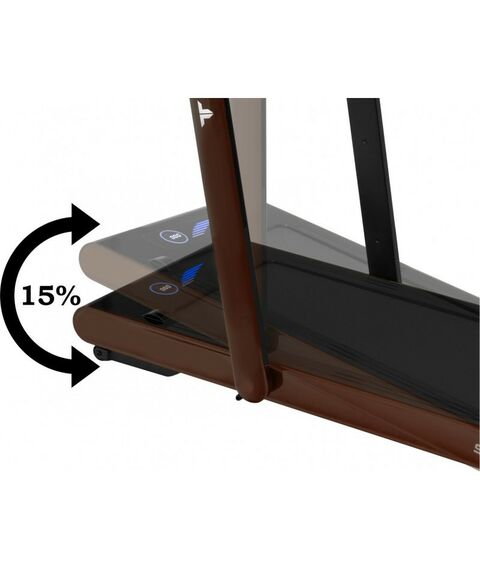 Беговые дорожки: Беговая дорожка Titanium Masters Slimtech S60 коричневая фотографии