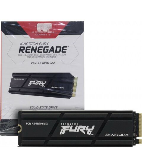 SSD-накопители: SSD-накопитель Kingston 1Tb Fury Renegade PCI-E 4.0 NVMe M.2 RTL [SFYRSK/1000G] фотографии