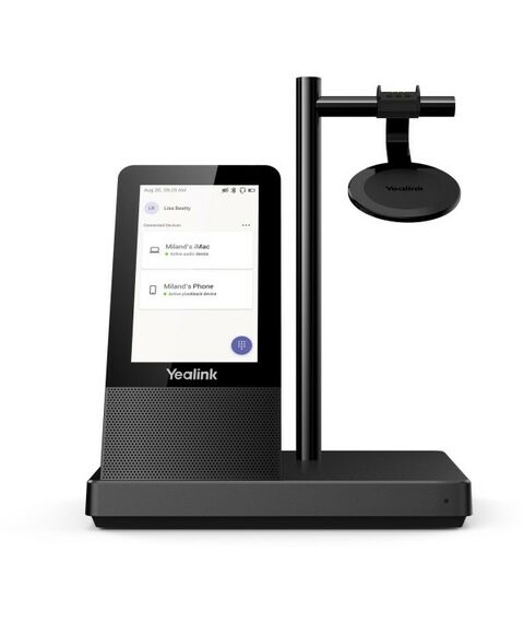 Радиотелефоны DECT: DECT-гарнитура Yealink WH66 Mono Teams фотографии