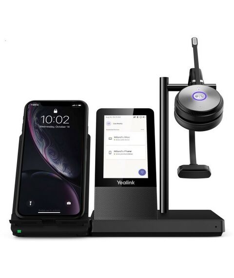 Радиотелефоны DECT: DECT-гарнитура Yealink WH66 Mono Teams фотографии