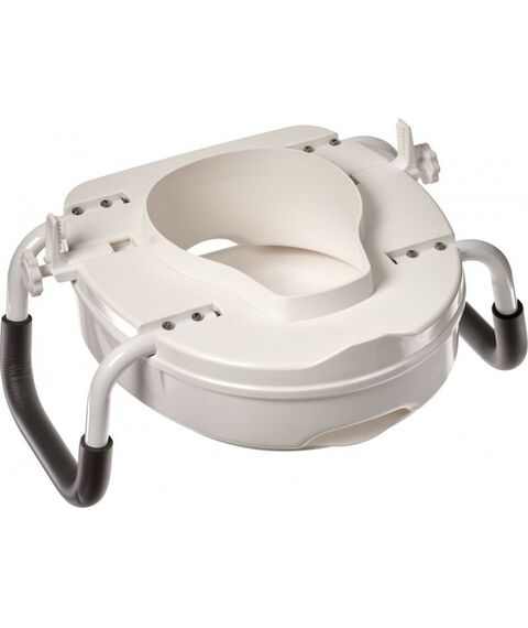 Кресло-туалеты: Сиденье-насадка для унитаза с поручнями и крышкой Bradex KZ 0934 фотографии