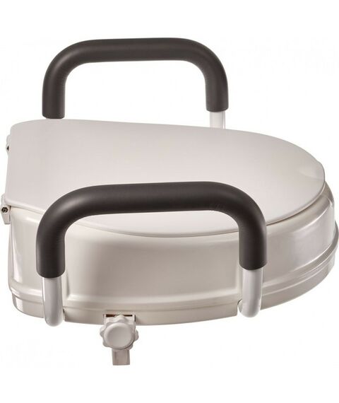 Кресло-туалеты: Сиденье-насадка для унитаза с поручнями и крышкой Bradex KZ 0934 фотографии