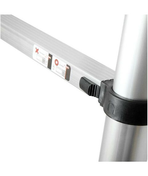 Стремянки и лестницы: Стремянка-лестница телескопическая TUNDRA 1.6 х 1.6 м раскладная, алюминиевая фотографии