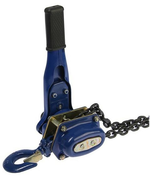 Лебедки, тали, тельферы: Таль рычажная TUNDRA 1 тонна, высота 1.5 метра фотографии