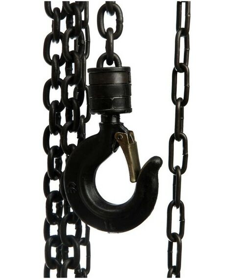 Лебедки, тали, тельферы: Таль цепная TUNDRA 1 тонна, высота 4 метра фотографии