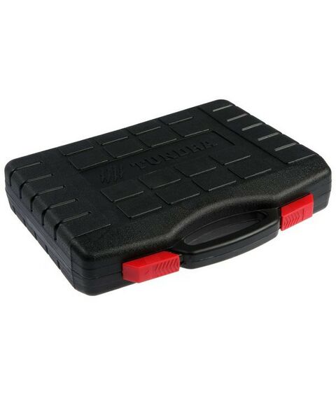 Наборы инструментов и ключи: Набор инструментов в кейсе автомобильный TUNDRA CrV, 1/2" и 1/4" 60 предметов фотографии