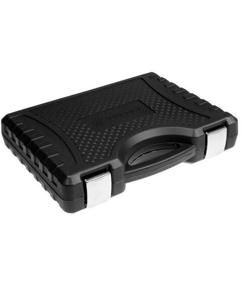 Наборы инструментов и ключи: Набор инструментов в кейсе автомобильный TUNDRA CrV, 1/2" и 1/4" 82 предмета фотографии