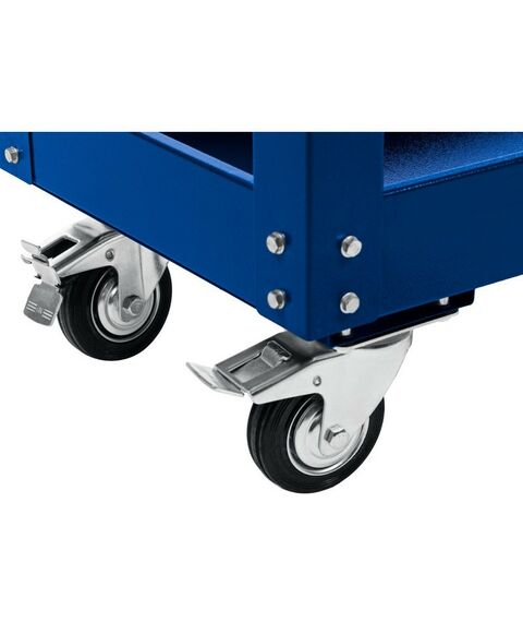 Инструментальные тележки: Инструментальная тележка с выдвижным ящиком Зубр Профессионал 1 ящик + 2 полки, 820х405х955 мм [38914] фотографии