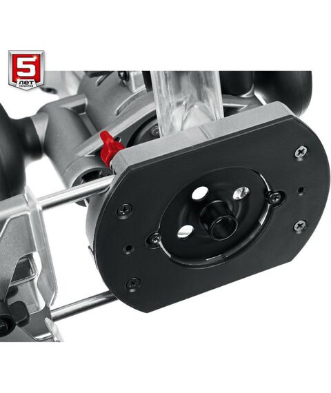 Фрезеры: Кромочный фрезер Зубр Профессионал ФПК-750Н 750 Вт, сумка, 3 основания фотографии