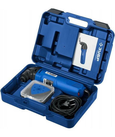 Мультитулы (реноваторы): Реноватор Зубр Профессионал МФИ-П550 КН OIS, 550 Вт, кейс, набор насадок фотографии