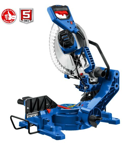 Торцовочные пилы: Пила торцовочная с протяжкой Зубр Профессионал ППТ-305-П d 305 х 30 мм, 2000 Вт фотографии