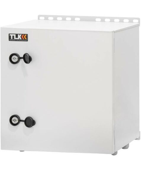 Шкафы и стойки: Электротехнический настенный шкаф TLK TWM-404025-M-GY 400*400*250 (ш*в*г) металлический щит с монтажной панелью, IP66, DIN-рейка, герметичные кабельные вводы, цельносварной, серый фотографии