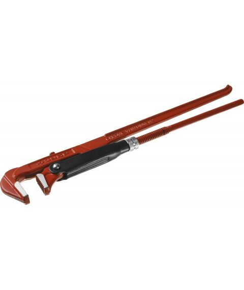 Столярно-слесарный инструмент: Трубный ключ с прямыми губками Зубр Мастер-90, №2, 1.5" 440 мм [27314-2] фотографии