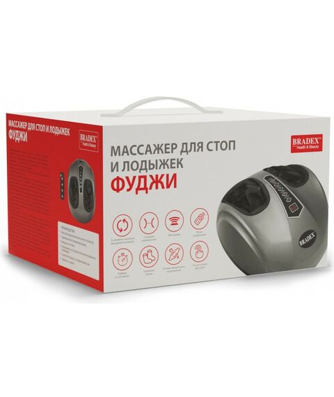 Массажеры: Массажер для стоп и лодыжек Bradex ФУДЖИ серый [KZ 1173] фотографии