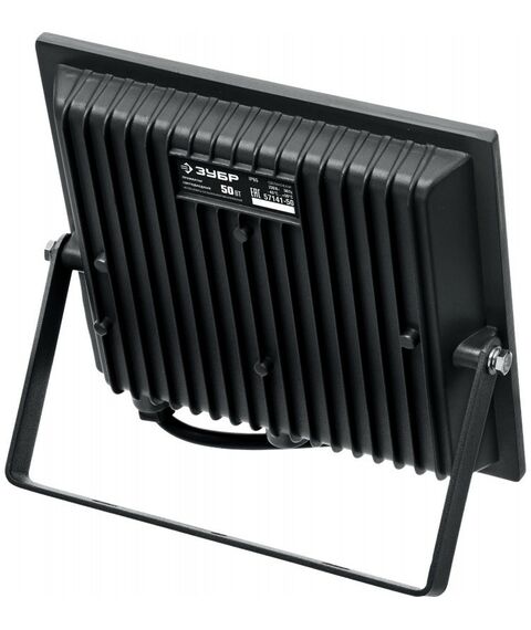 Осветительные приборы: Светодиодный прожектор Зубр Профессионал ПСК-50 50 Вт, 6500К IP65 [57141-50] фотографии