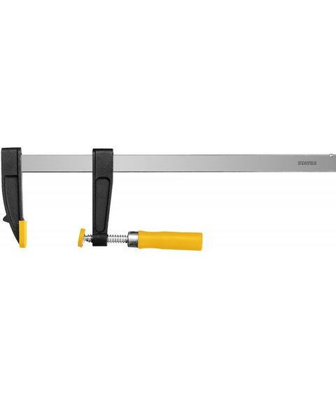 Тиски, струбцины, наковальни, верстаки: Струбцина F STAYER CF-100/12 120х1000 мм [3210-120-500] фотографии