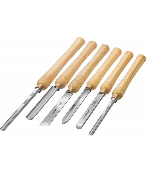 Столярно-слесарный инструмент: Набор ручных резцов по дереву Зубр Эксперт-6 6 предметов [18370] фотографии