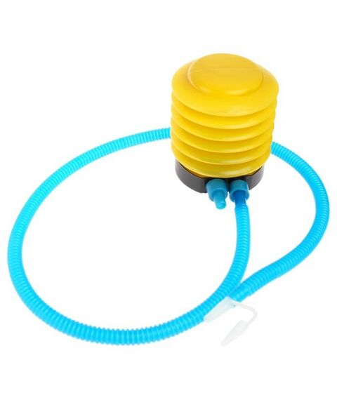 Фитнес оборудование: Полусфера BOSU гимнастическая  46 х 20 см с насосом, цвет синий фотографии