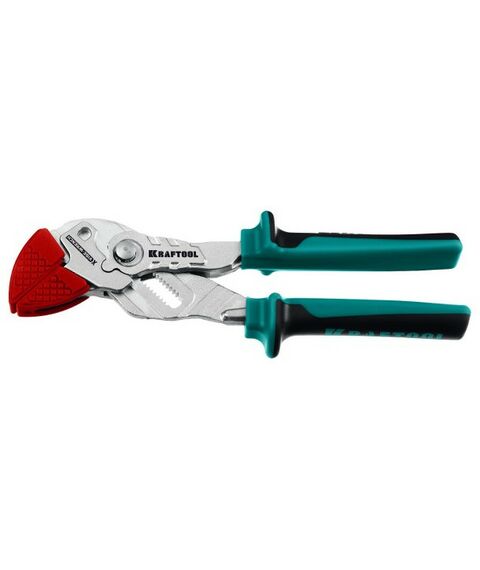 Столярно-слесарный инструмент: Клещи переставные-гаечный ключ KRAFTOOL VISE-WRENCH X 180 мм [22066] фотографии