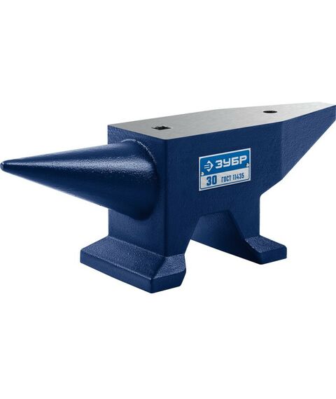 Тиски, струбцины, наковальни, верстаки: Стальная наковальня Зубр 30 кг [32620-30] фотографии