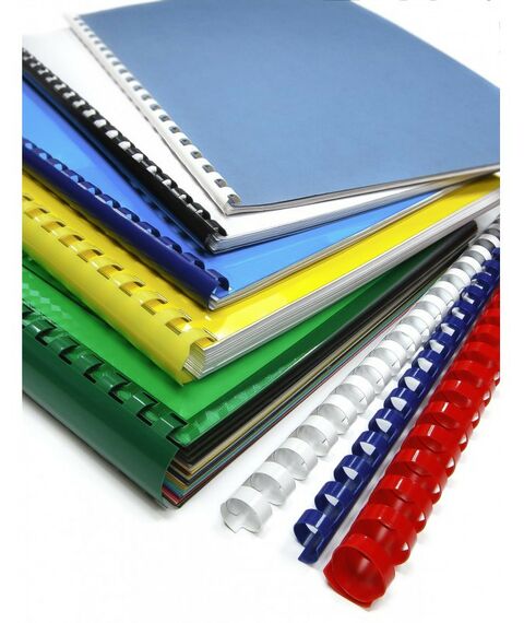 Пружины для переплета:  Пружины 8мм, белые  (100) фотографии